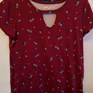 Joe Boxer roses shirt size XL